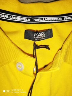 Новая футболка поло Karl Lagerfeld оригинал