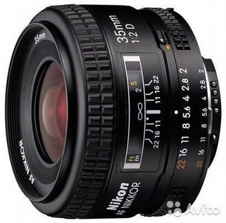 Объектив AF Nikkor 35mm 1:2 D