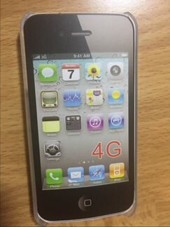 Чехол на iPhone 4, 4S Смурфики новый
