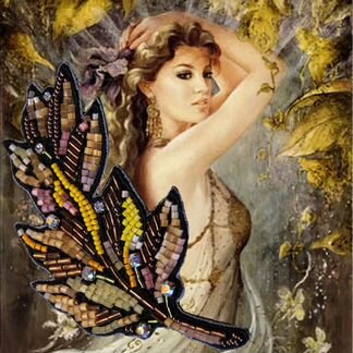 Брошь из бисера (дизайнерское исполнение)