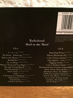 Radiohead Hail to the Thief 2CD