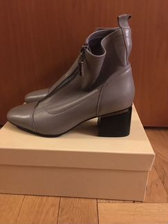 Ботильоны серые