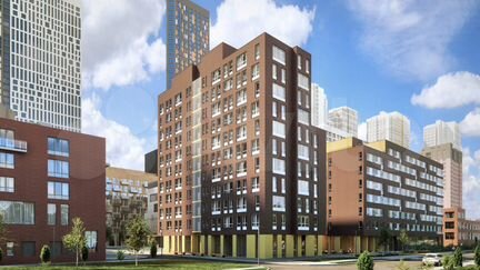 2-к квартира, 83.2 м², 15/51 эт.