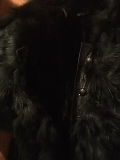 Дубленка новая, кожа+ мех ягнёнка