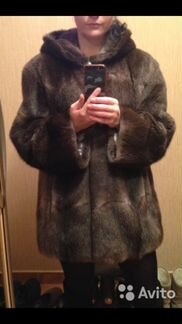 Шуба из ондатры