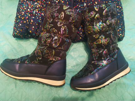 Пальто и сапоги в отличном состоянии