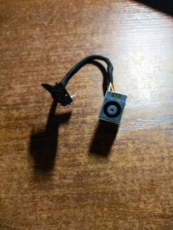 Зарядное гнездо с проводом для ноутбука HP