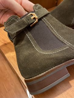 Tervolina ботинки натуральная замша