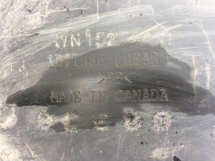 Подкрылок (локер) задний левый Cadillac Cts