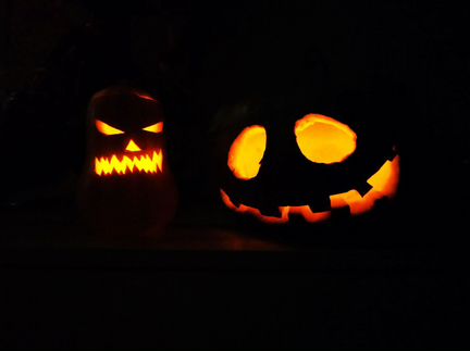 Тыква на хэллоуин