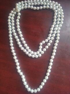 Бусы жемчуг