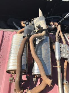 Выхлоп Infiniti QX56 QX80 Z62 Nissan Patrol Y62