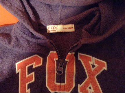Толстовки детские FOX