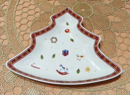 Блюдо Елка 17.5 см в стиле villeroy boch