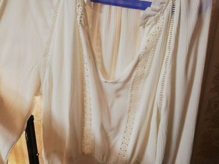 Блузка h&m с рюшами