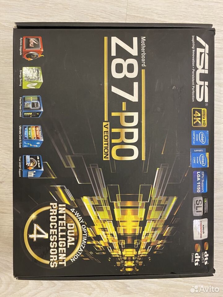 Игровые мать asus Z87-PRO, DDR3 2133, SSD,HDD 89600022888 купить 4