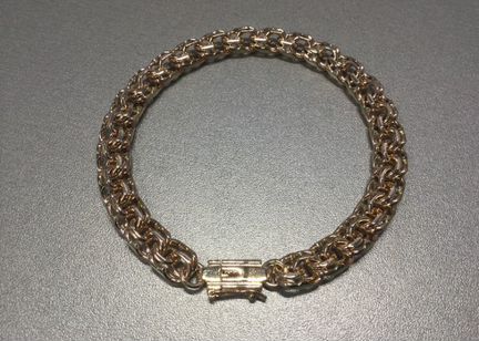 Золотой браслет Бисмарк новый 585 проба