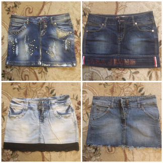 Юбка джинсовая