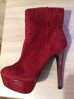 Новые замшевые Ботильоны New look 37