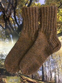 Носки мужские, новые, вязаные, 44-45 размер