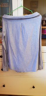 Рубашка хлопок лён ASOS