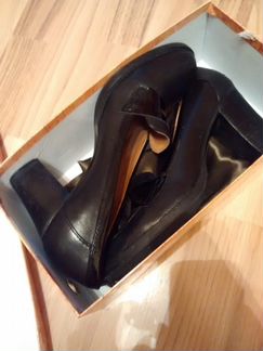 Туфли новые лоферы кожаные Германия