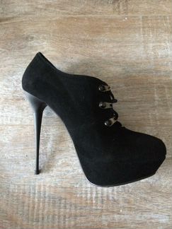 Ботильоны замша basconi