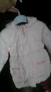 Новая куртка benetton на девочку 74