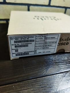 Телефонный Адаптер Cisco ATA187