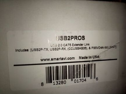 USB удлинитель smartavi USB2Pro