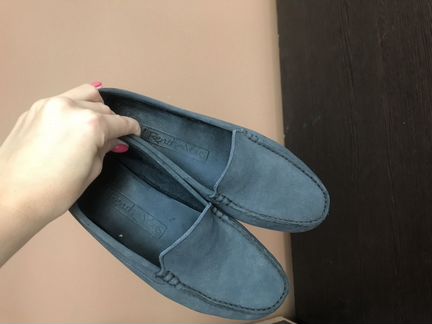 Макасины замшевые рандеву