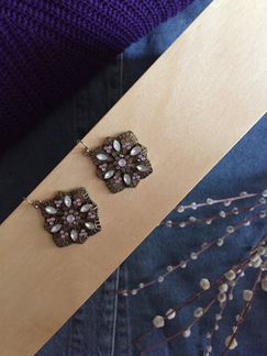 Серьги винтаж