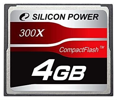 Карта памяти Compact Flash Silicon Power 300X 4GB