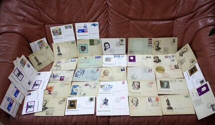 Конверты и открытки. СССР. 60-70-е гг