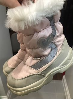 Сапоги детские зимние на девочку 25 размер skandia