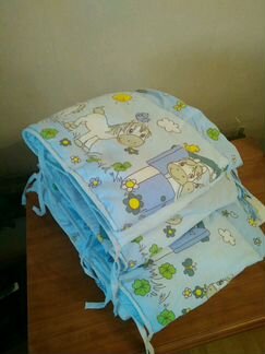 Бамперы на кроватку