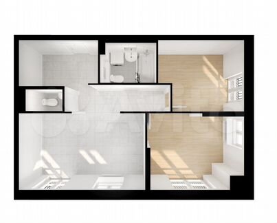 2-к квартира, 60.2 м², 8/26 эт.