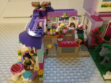 Лего Френдс дом Оливии + Лего Арт кафе