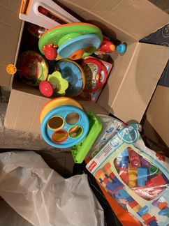 Игрушки. Коробка
