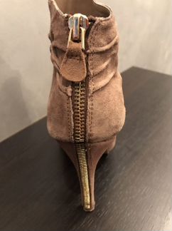 Ботильоны замшевые