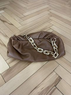 Bottega veneta сумка коричневая