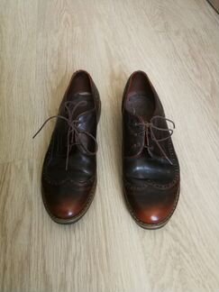 Кожаные туфли 38,5