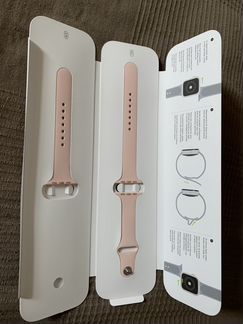 Спортивный ремешок цвета «розовый песок»